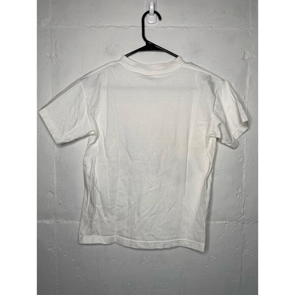 Vintage 1997 Youth Large Hanson T Shirt Short Sleeves White Band Shirt - Picture 5 of 6